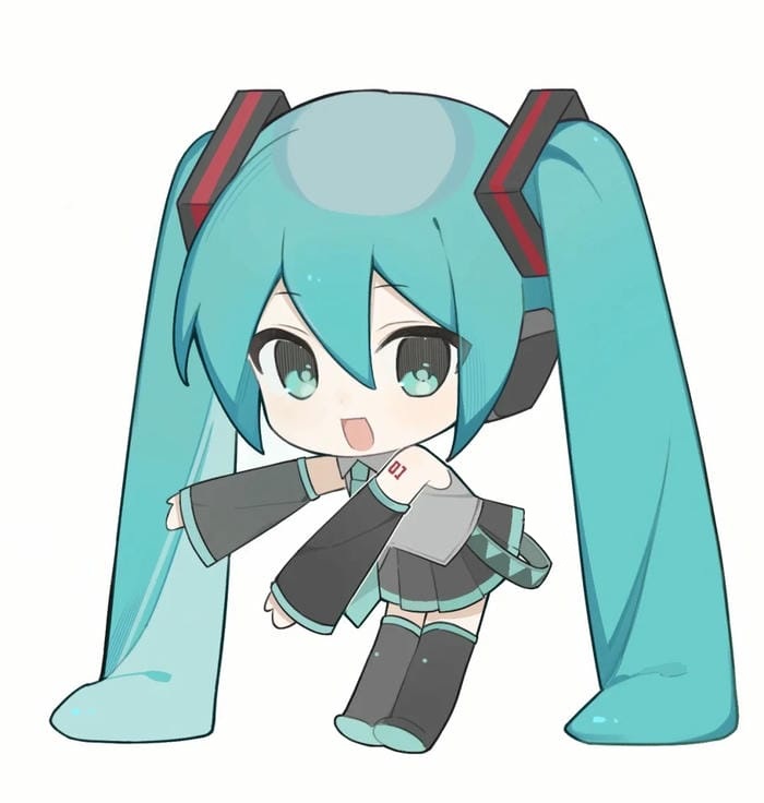 ảnh anime miku