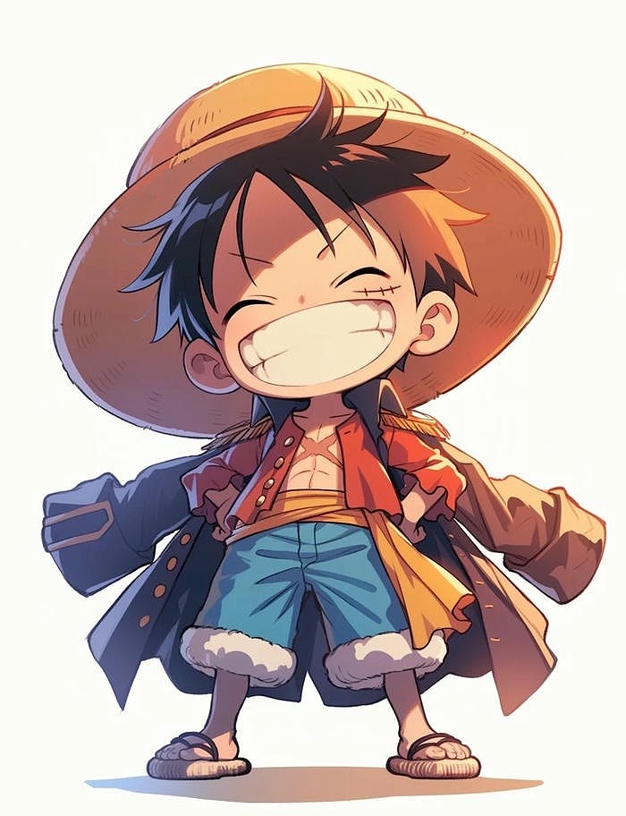 ảnh chibi luffy cực đẹp