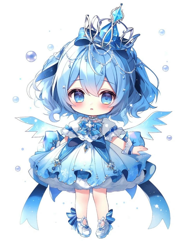 ảnh công chúa chibi