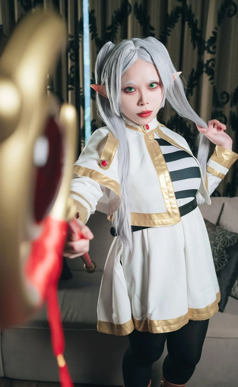 ảnh cosplay frieren đẹp