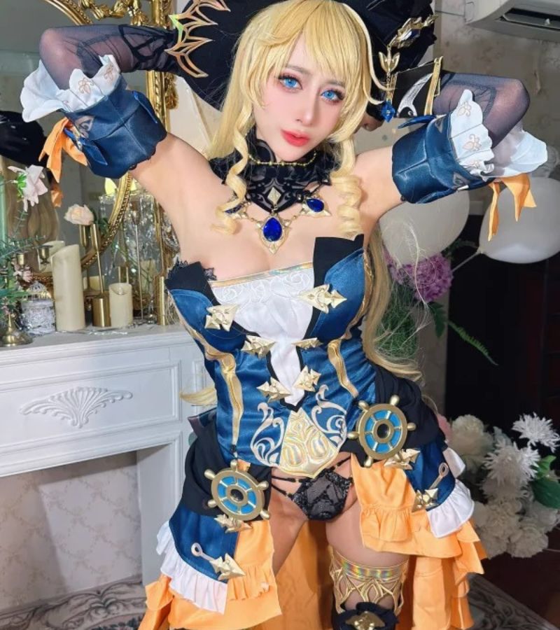 ảnh cosplay genshin cực dâm