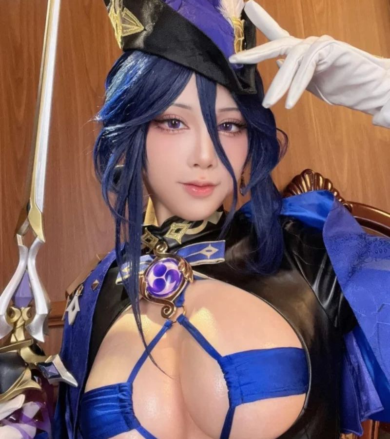 ảnh cosplay genshin cực xinh