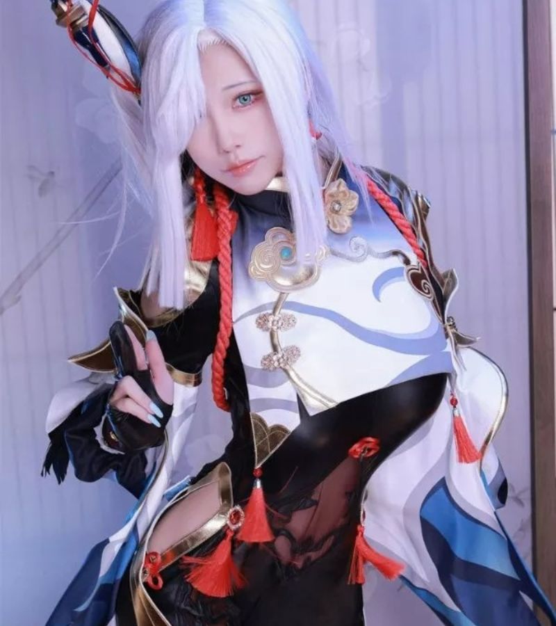 ảnh cosplay genshin đáng yêu