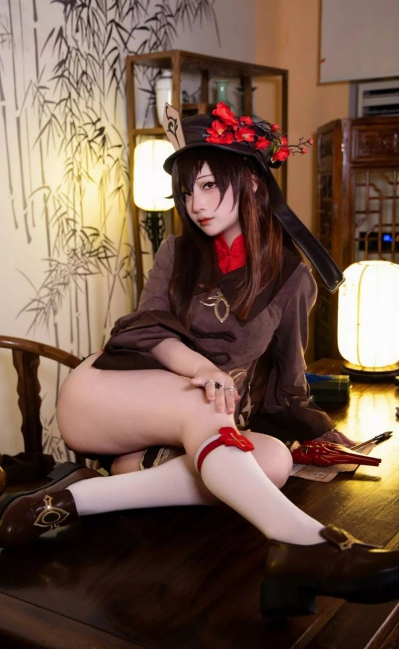 ảnh cosplay hutao cực xinh