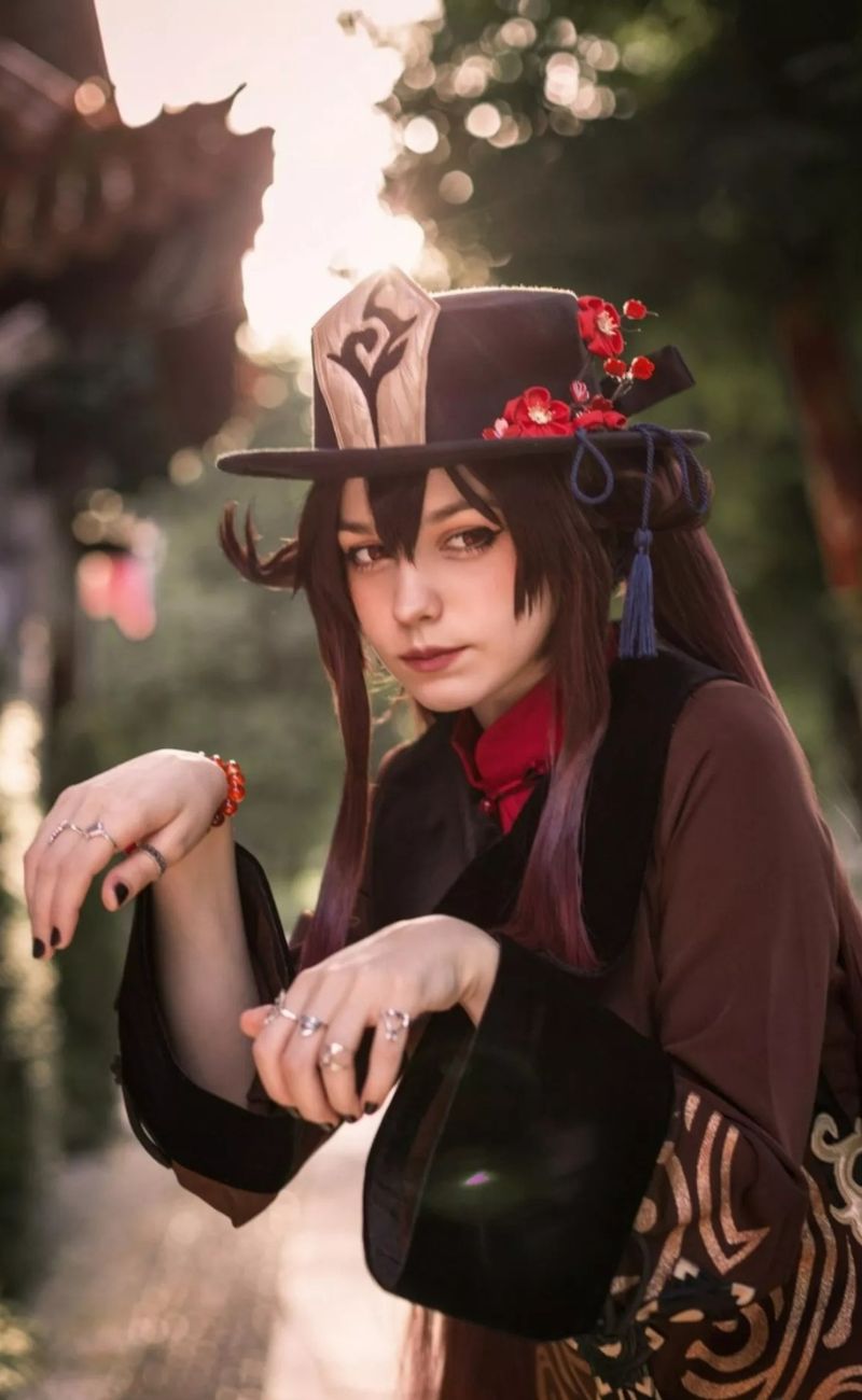 ảnh cosplay hutao đẹp