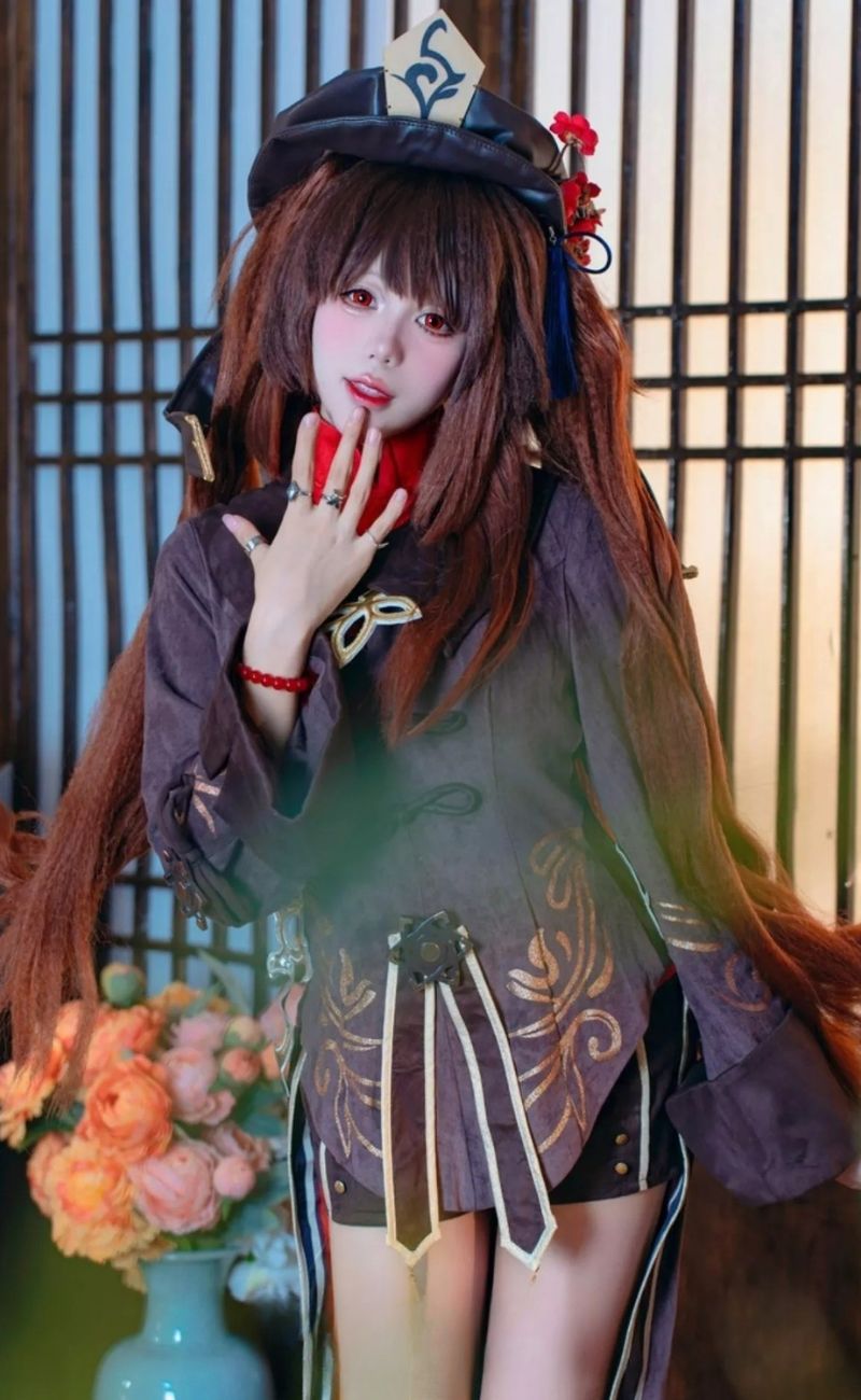 ảnh cosplay hutao xinh