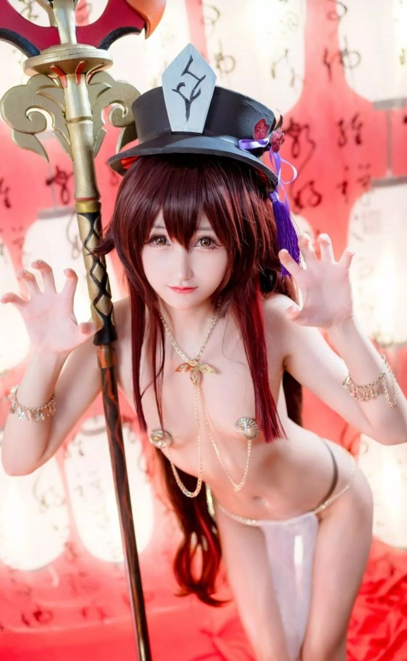 ảnh cosplay hutao