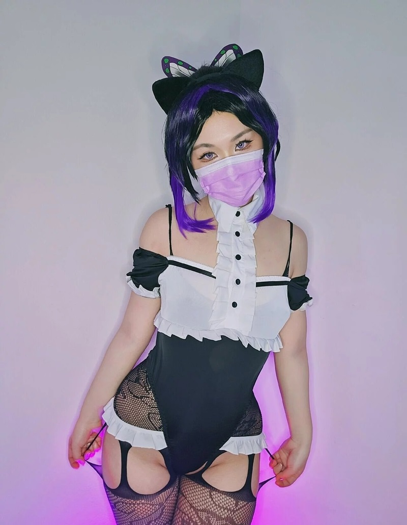 ảnh cosplay kimetsu no yaiba xinh