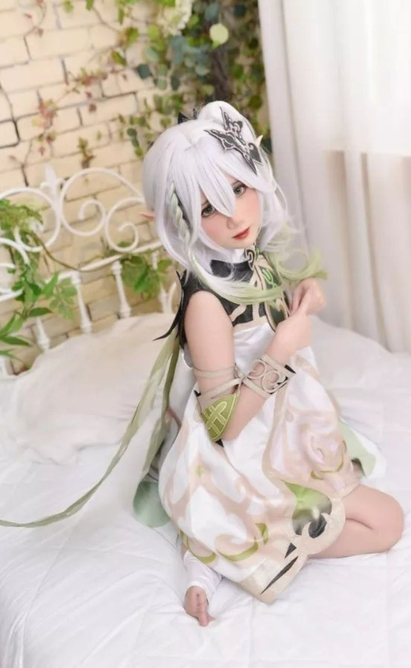 ảnh cosplay nahida đáng yêu