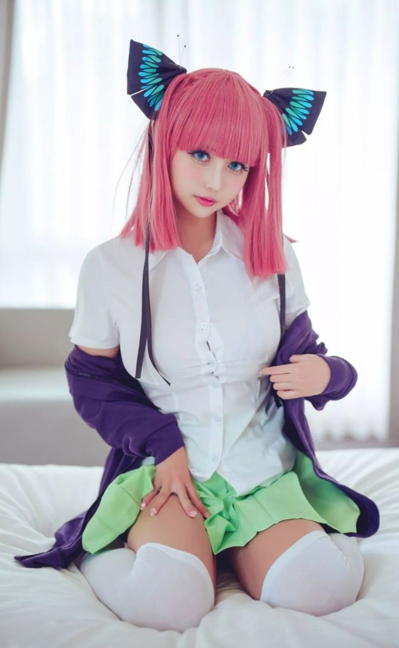 ảnh cosplay nino dễ thương