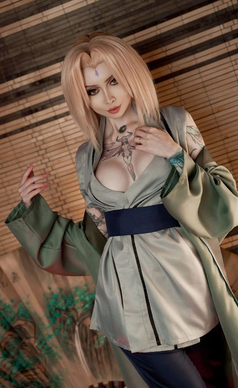 ảnh cosplay tsunade sexy