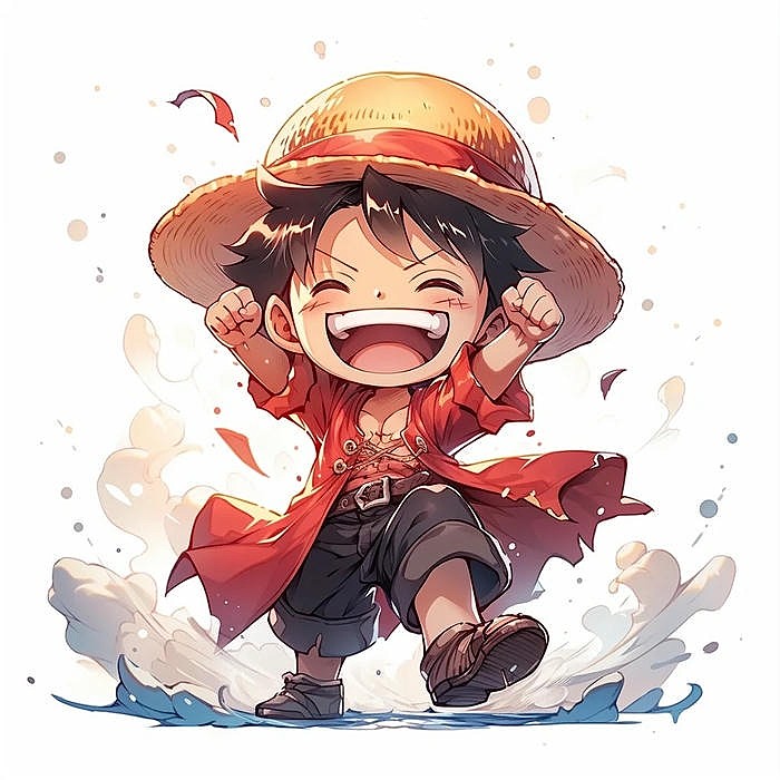 ảnh luffy chibi cute