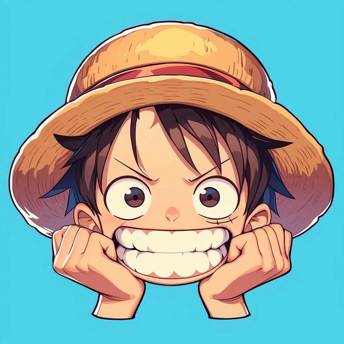 ảnh luffy chibi