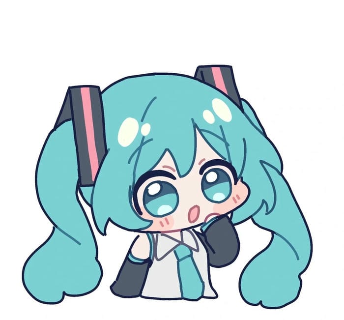 ảnh miku chibi xinh đẹp