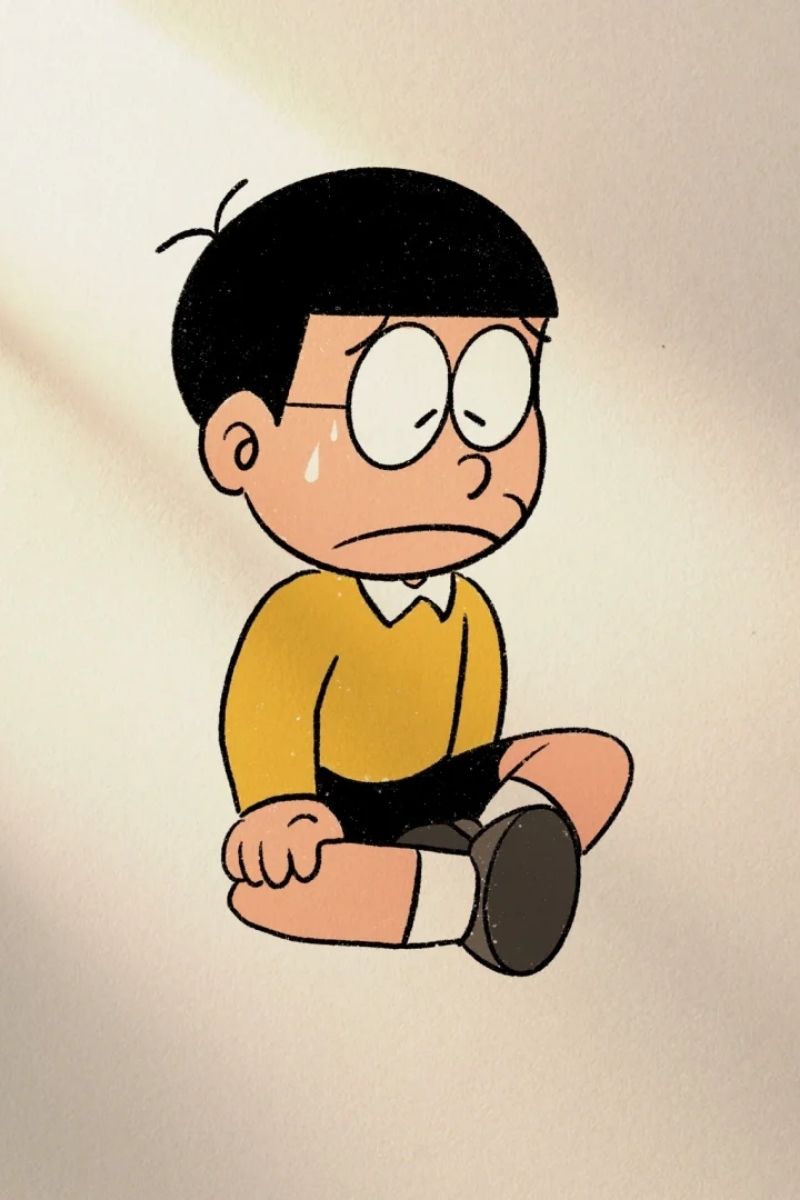 ảnh nobita dễ thương