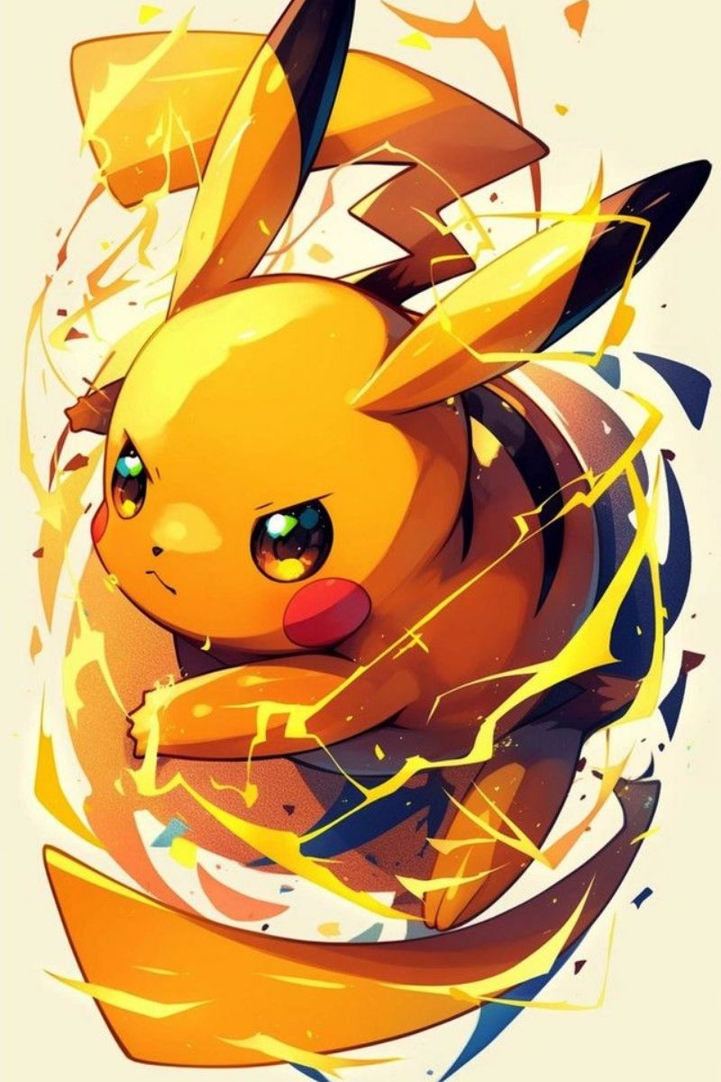 ảnh pikachu ngầu