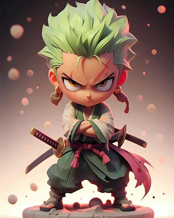 ảnh zoro chibi cực ngầu