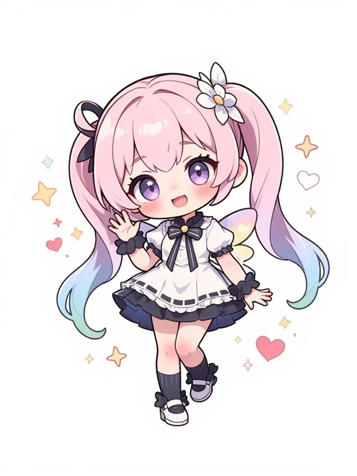 avatar nữ chibi