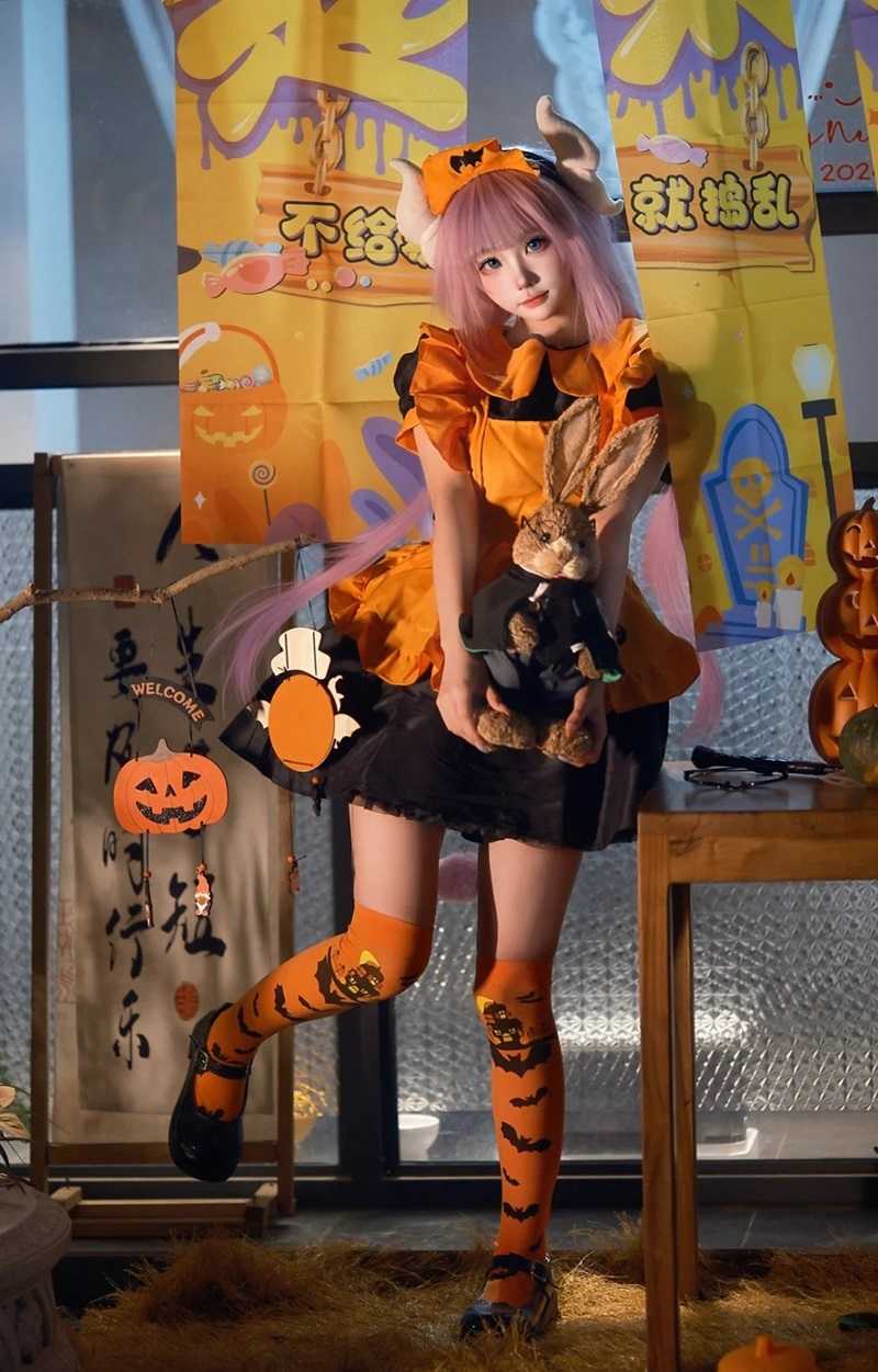 cosplay halloween xinh