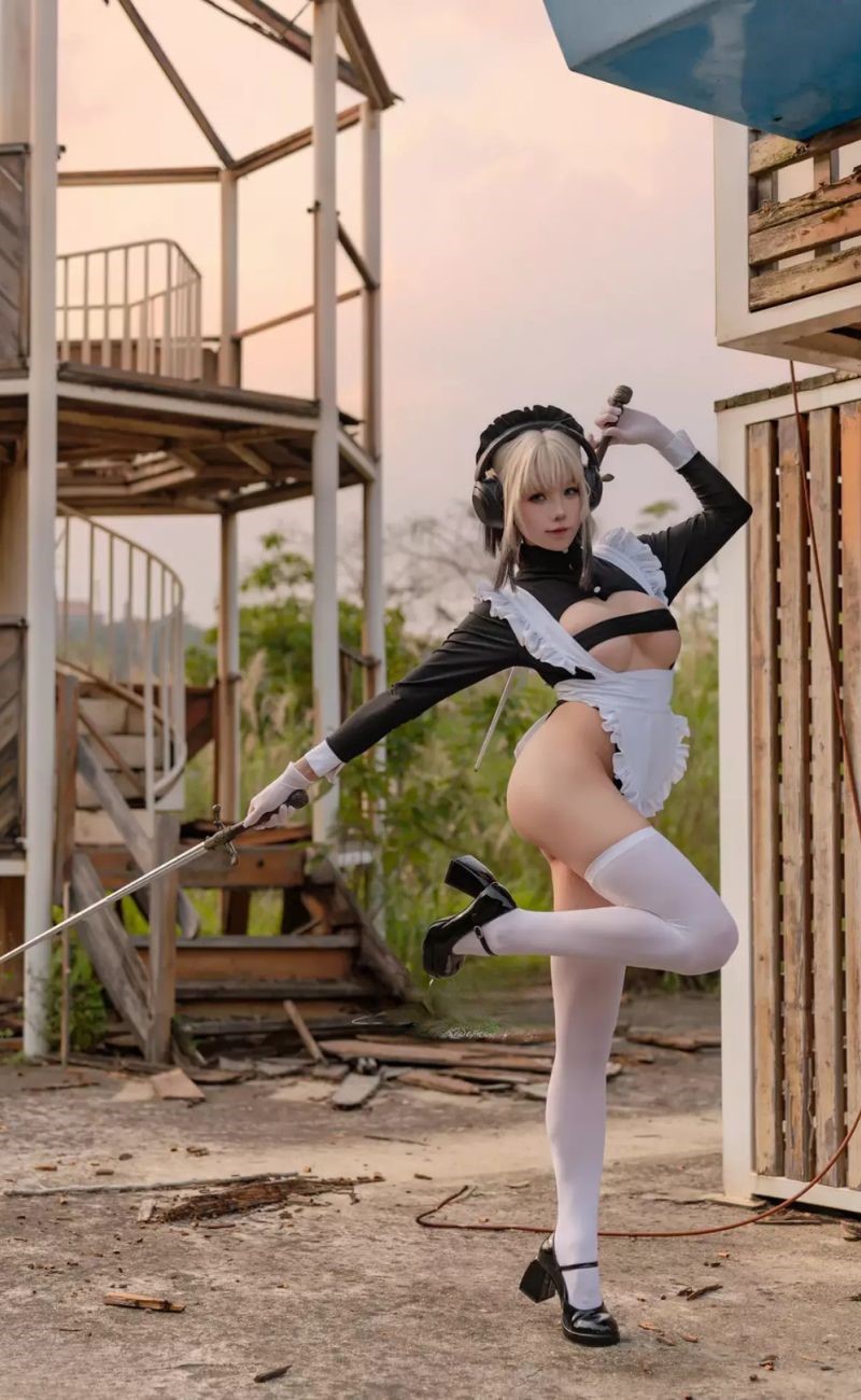 cosplay hầu gái sexy