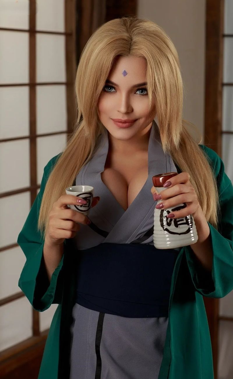 cosplay tsunade cực dâm