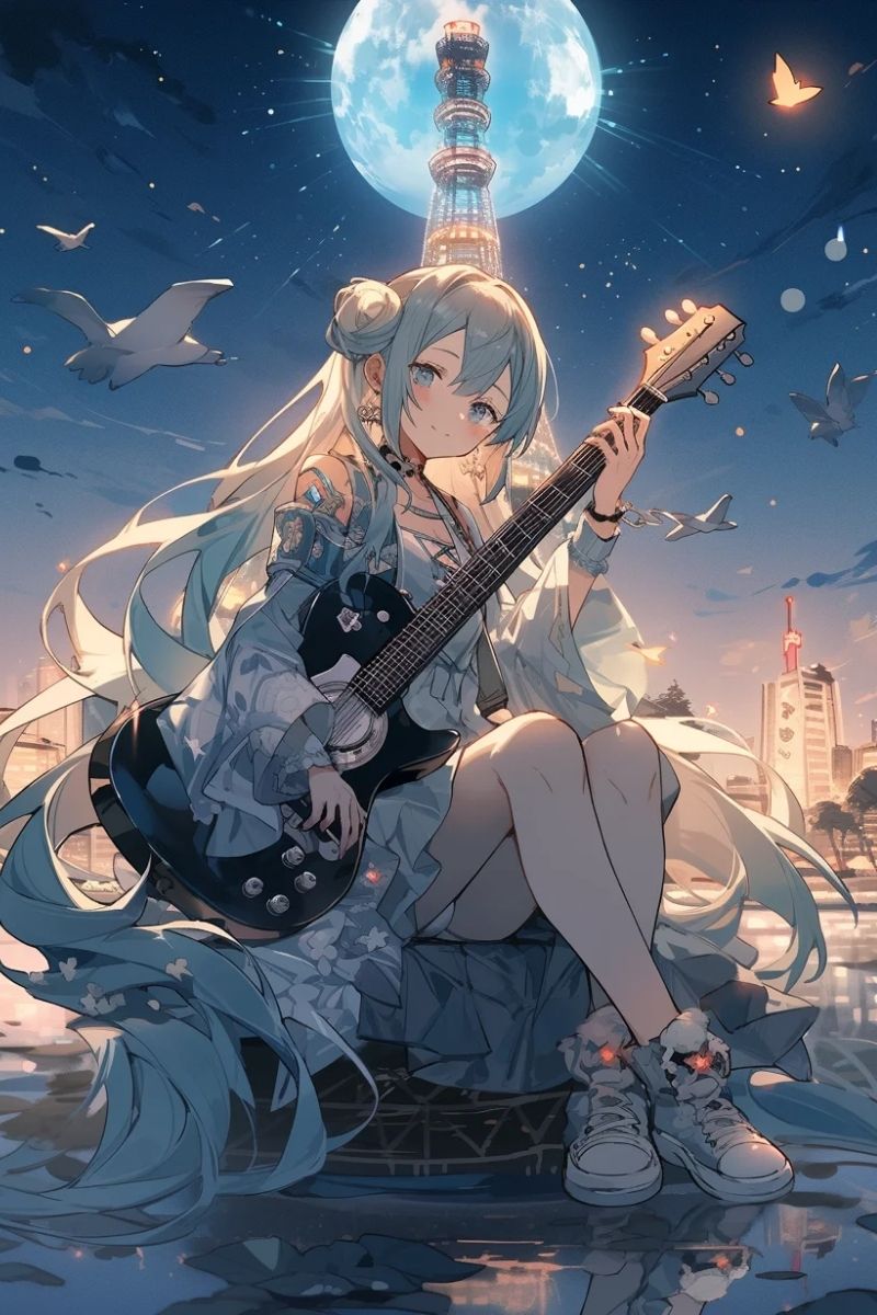 hình Hatsune Miku cực chất