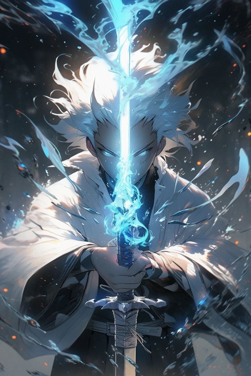 hình ảnh Toshiro Hitsugaya 3d