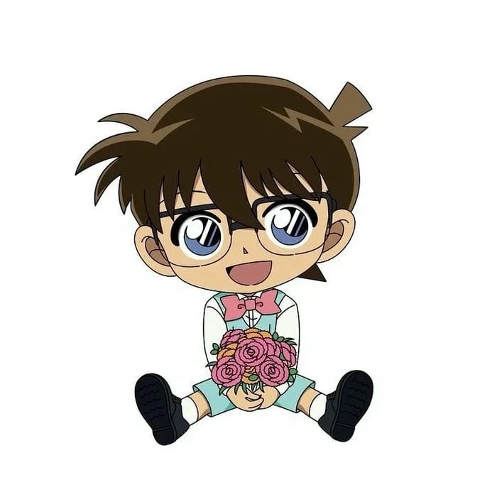 hình ảnh chibi Conan cute