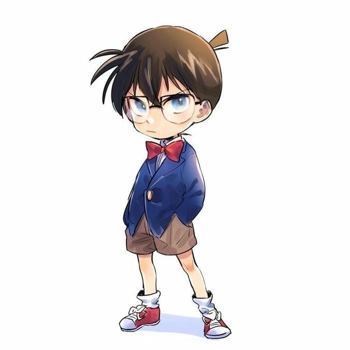 hình ảnh chibi Conan ngầu