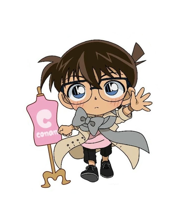 hình ảnh conan chibi siêu cute