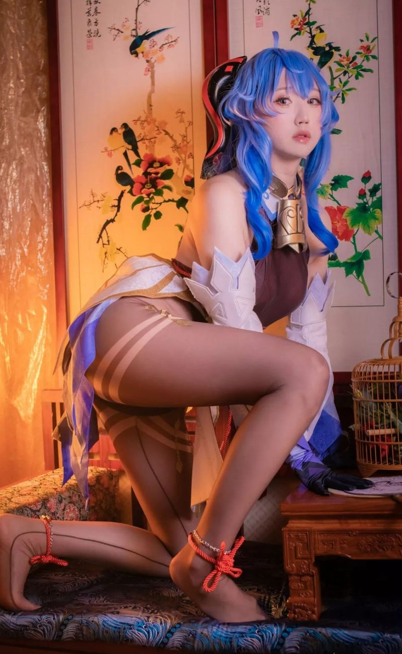 hình ảnh cosplay ganyu damdang