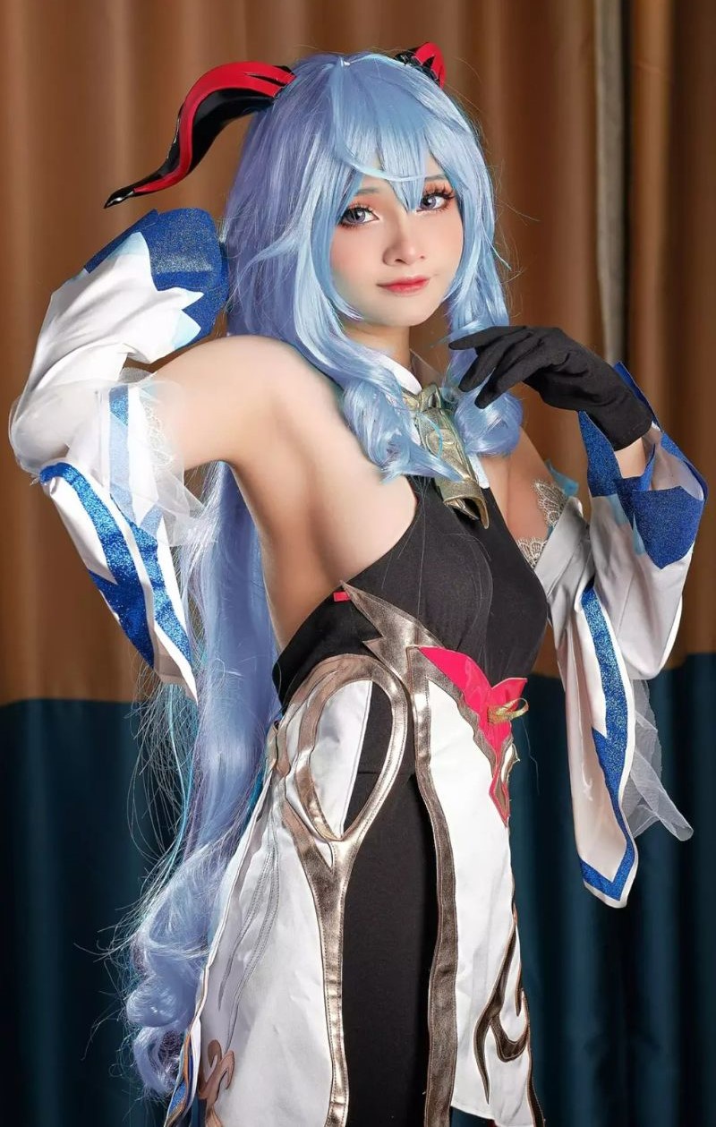 hình ảnh cosplay ganyu