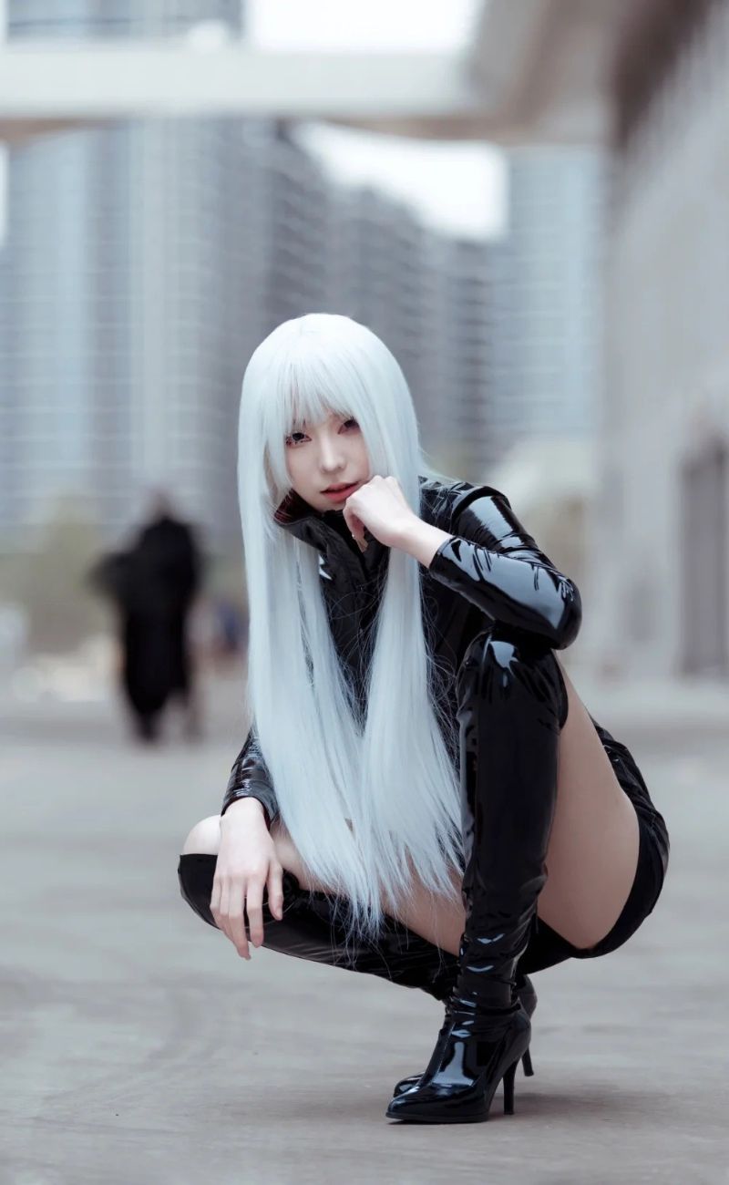 hình ảnh cosplay gojo dễ thương