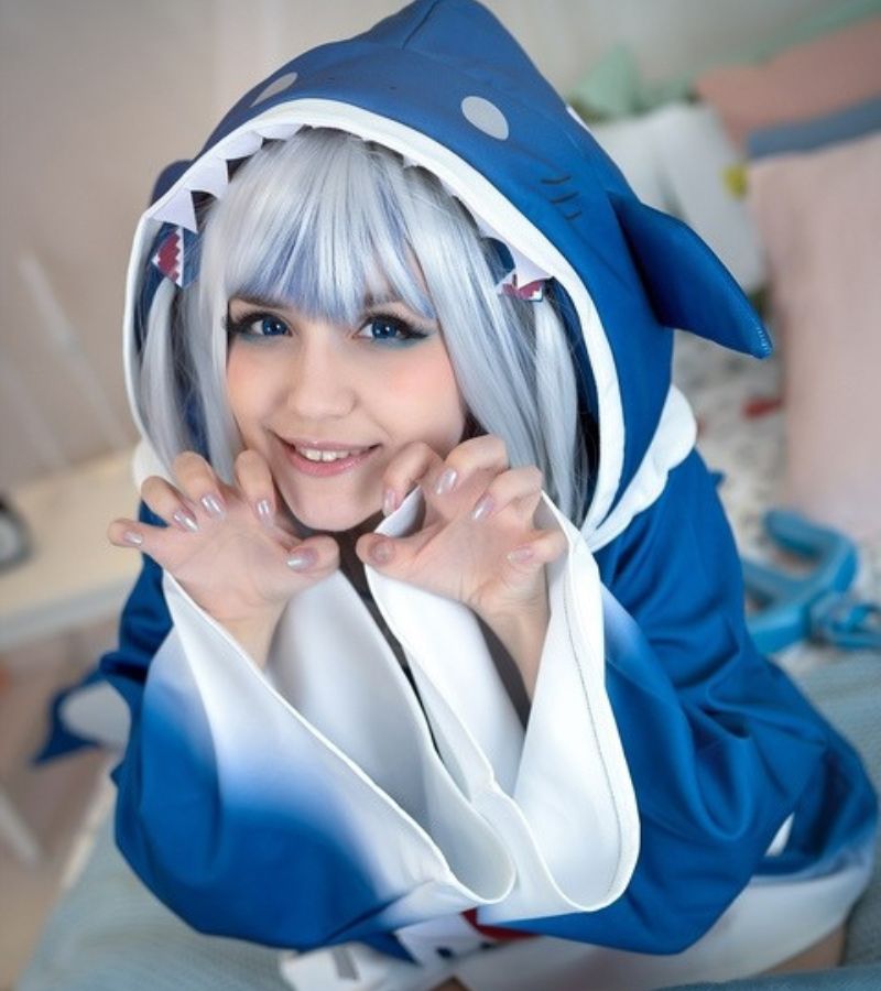 hình ảnh cosplay gura cực xinh