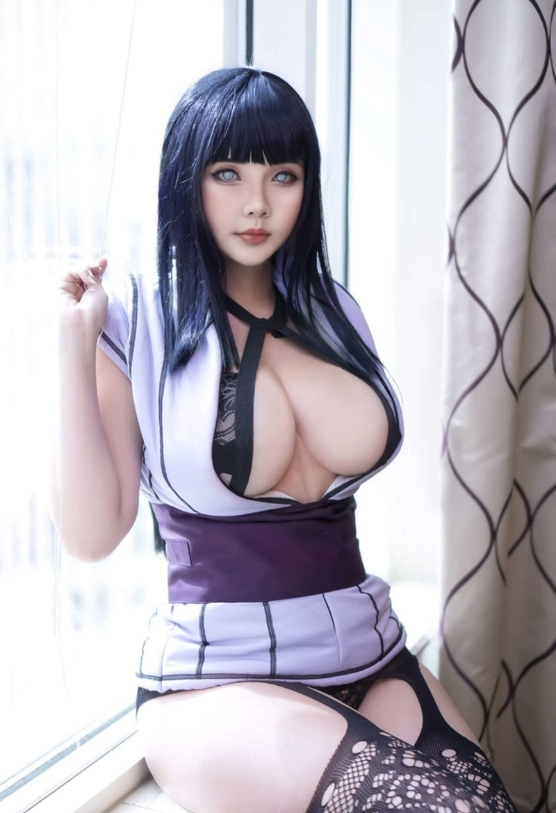 hình ảnh cosplay hinata cực xinh