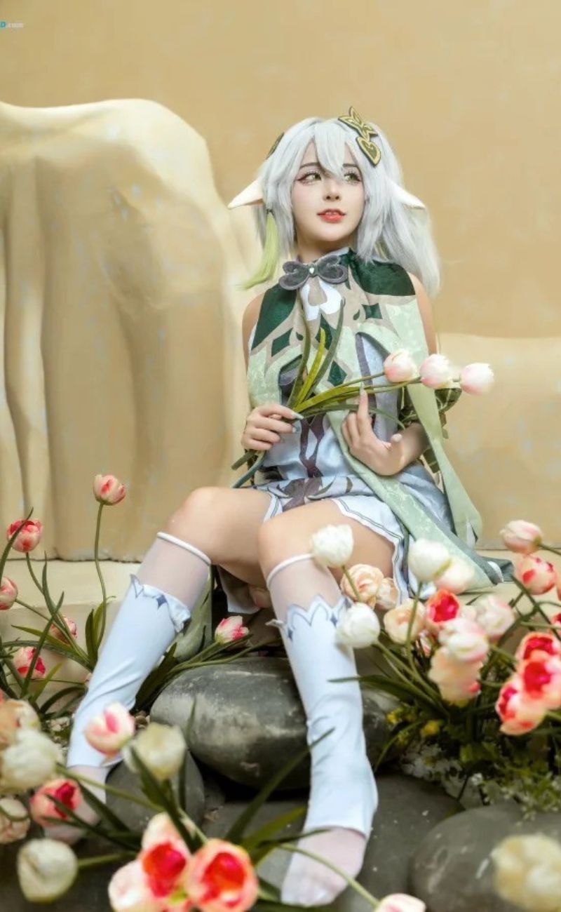 hình ảnh cosplay nahida cực xinh