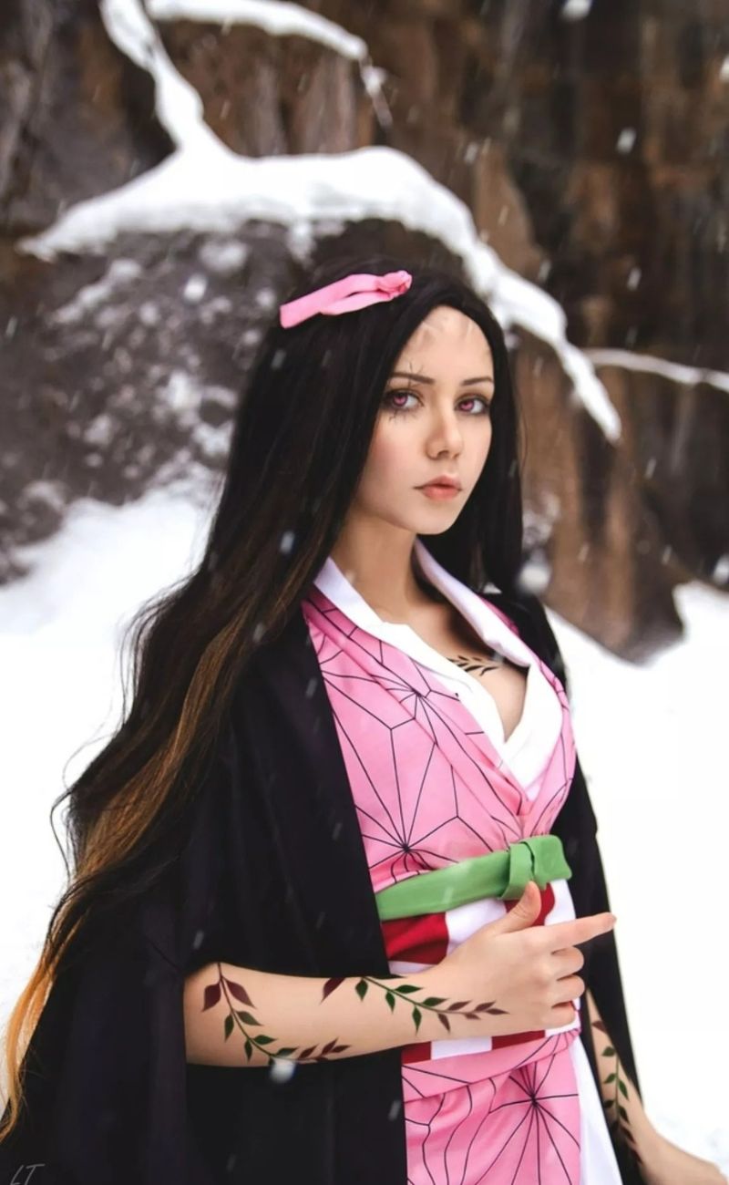 hình ảnh cosplay nezuko