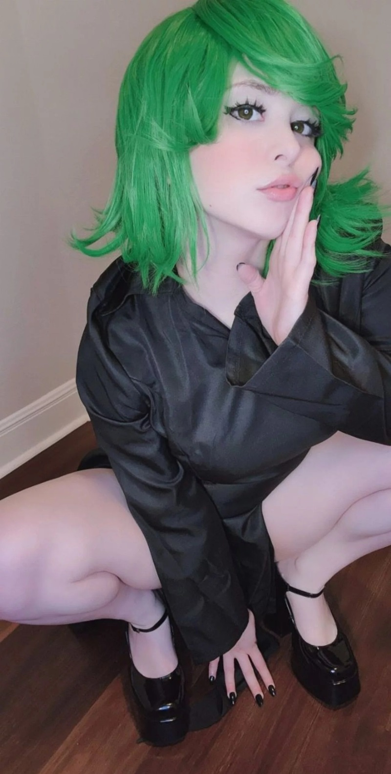 hình ảnh cosplay tatsumaki dễ thương