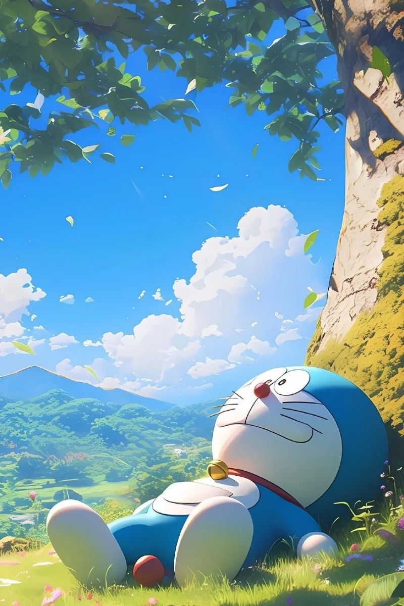 hình ảnh doraemon 3d