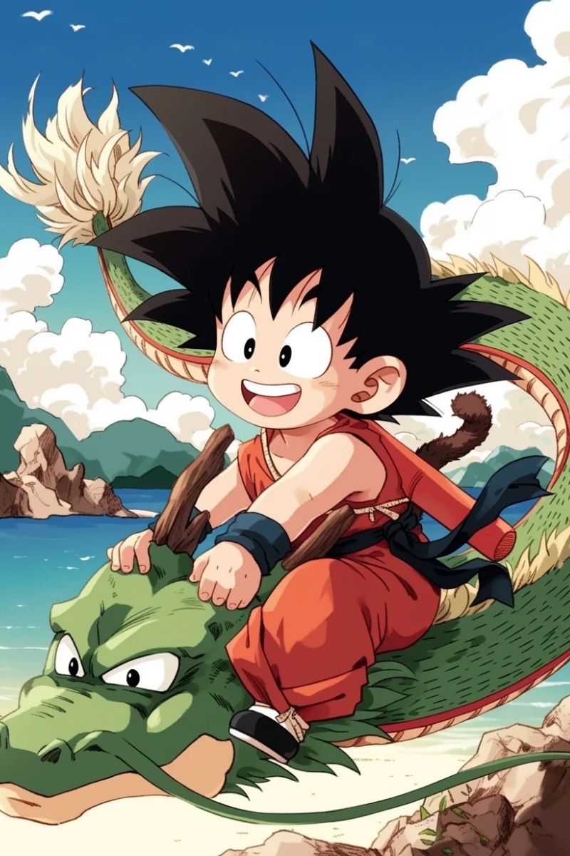 hình ảnh goku cute