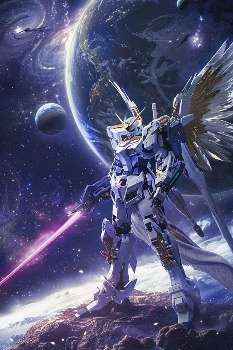 hình ảnh gundam 3d