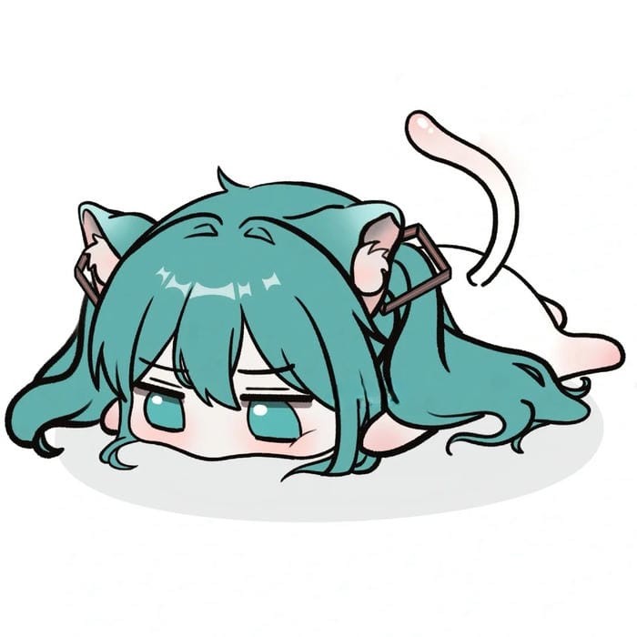 hình ảnh hatsune miku chibi