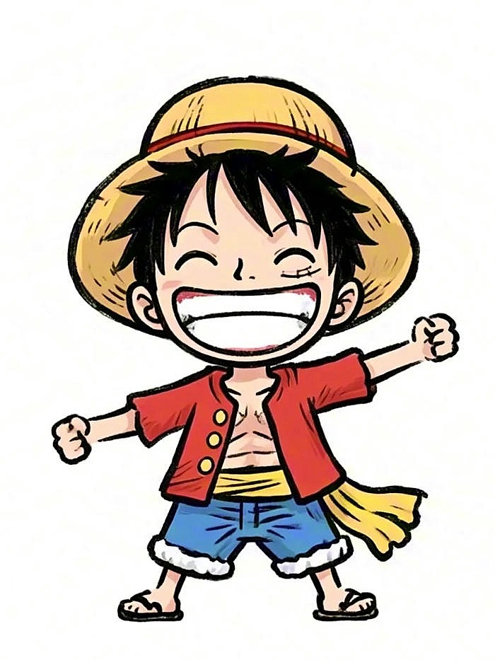 hình ảnh luffy chibi đẹp