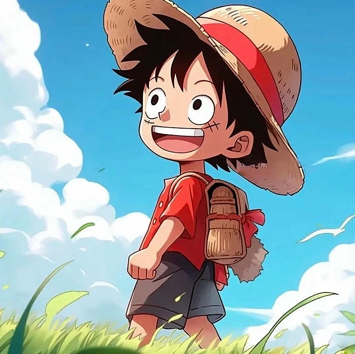 hình ảnh luffy chibi