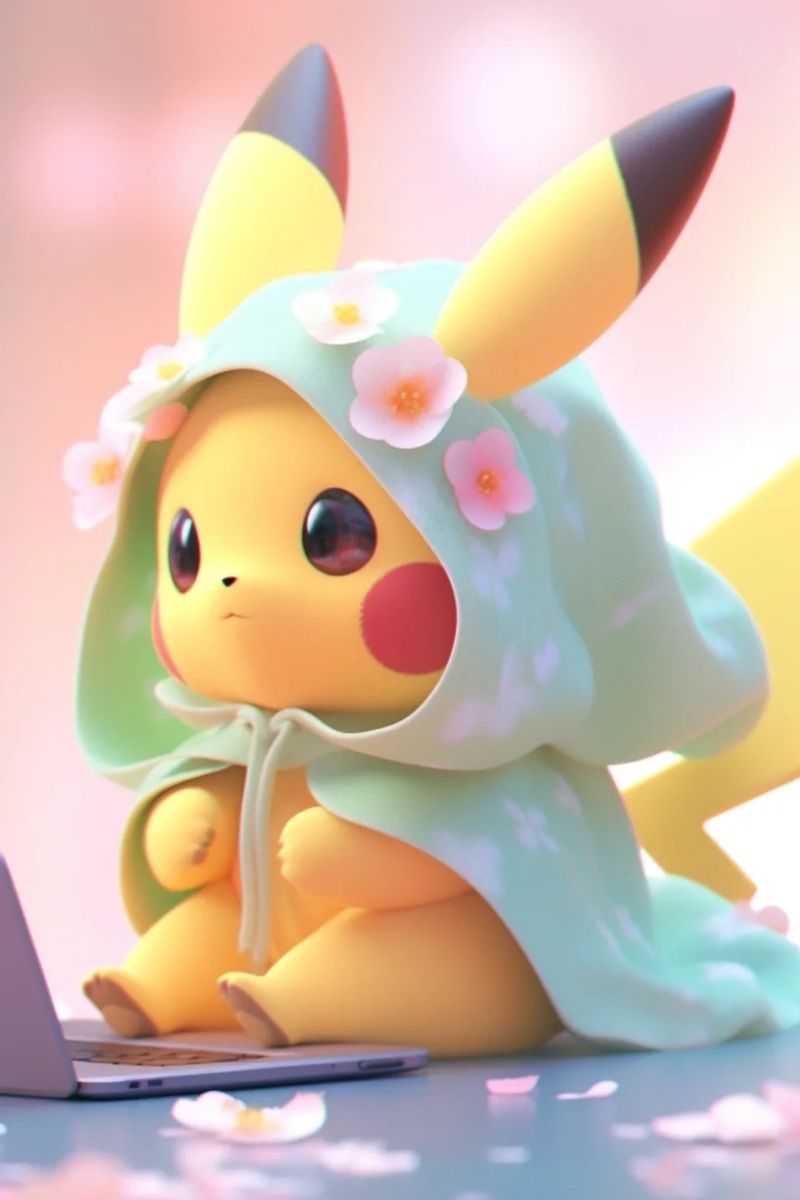 hình ảnh pikachu cute