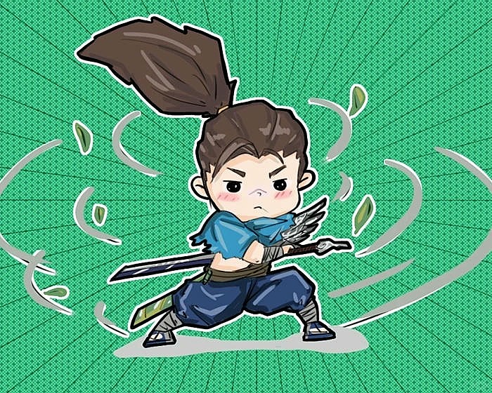 hinh anh yasuo sieu pham chibi