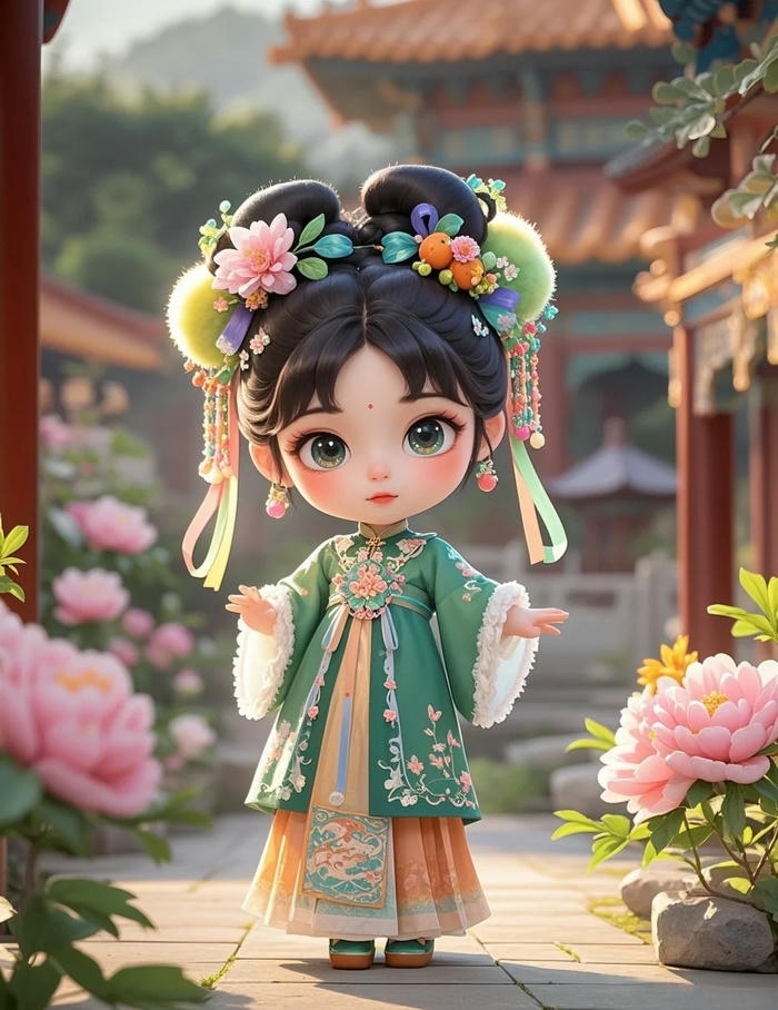 hình anime nữ cute chibi