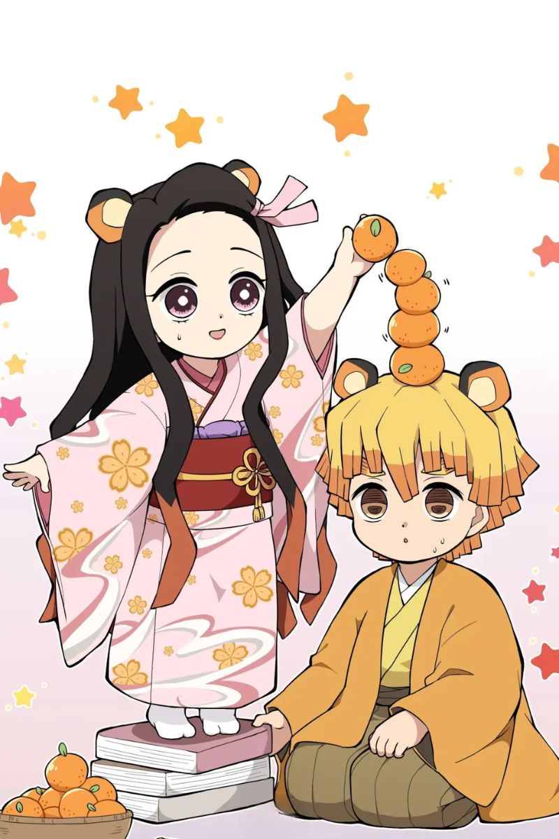 hình của nezuko cute