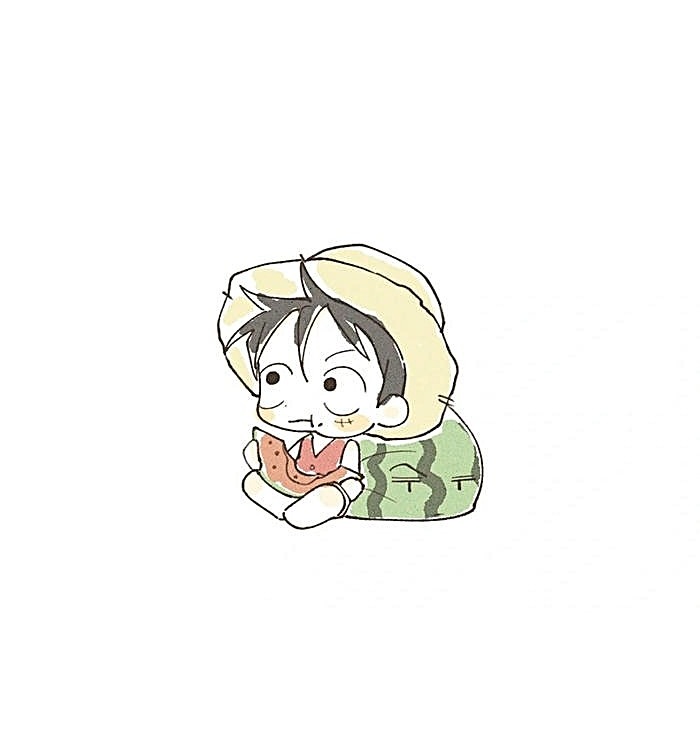 hình luffy chibi siêu cute