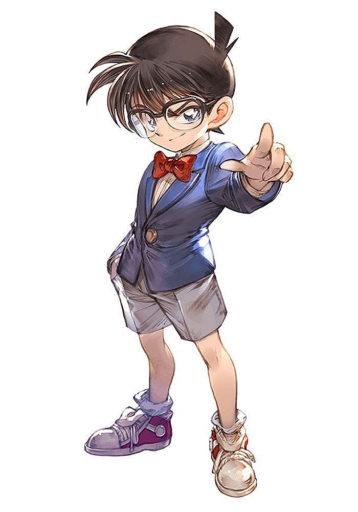 hinh nen chibi conan đep